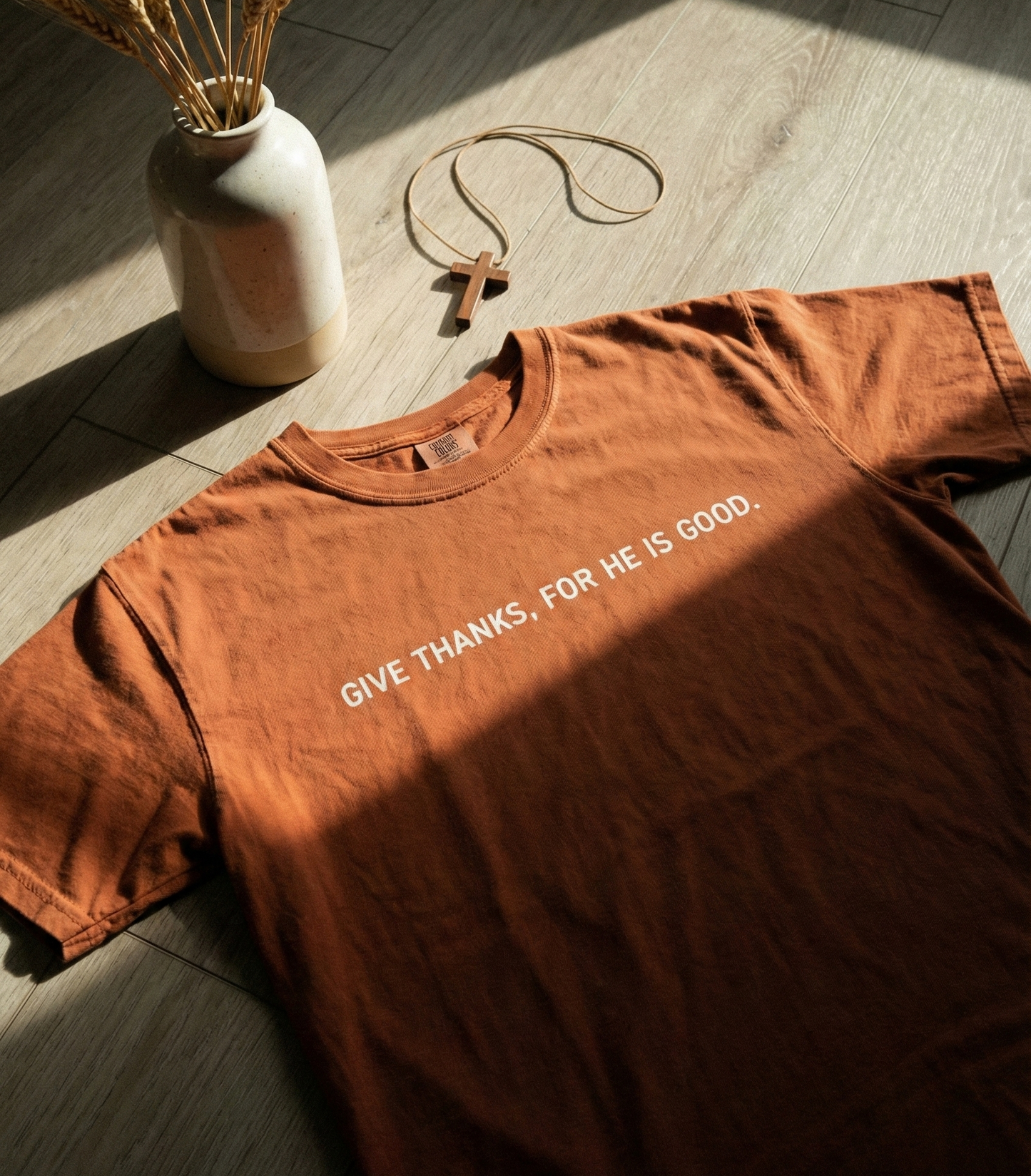 Give Thanks, For He Is Good